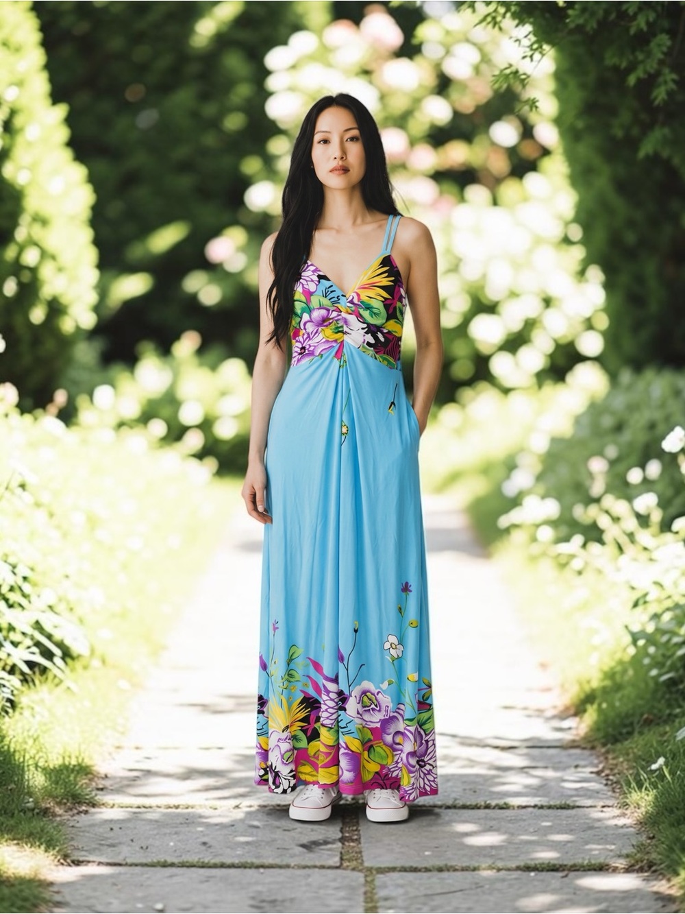 IB Diffusion size XL maxi dress